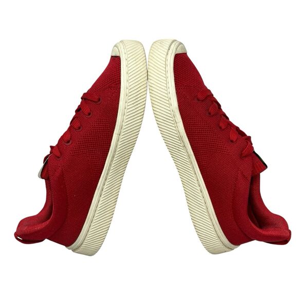 Cariuma Sneakers Mens 5 Red Knit Oca Low Top Lace Up Casual Comfort Shoes main image 8